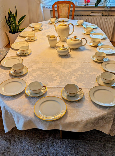 Porzellan kaffee tafelservice - porzellan, kaffee-/tafelservice