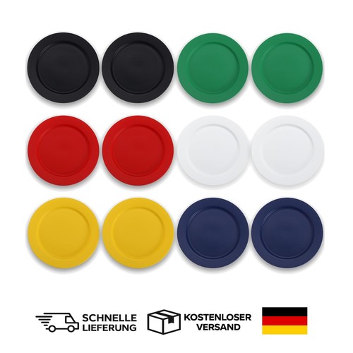 Kunststoff teller set - kunststoff, 12