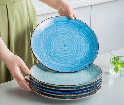 Speiseteller set steingut - set,